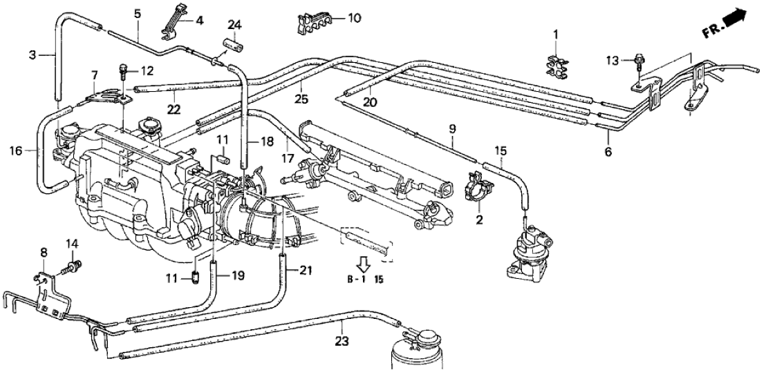 Honda 17410-P12-A00 Pipe B, Install