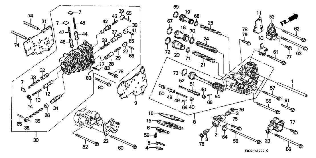 Honda 27716-PL4-000 Spring, Shift Timing Valve