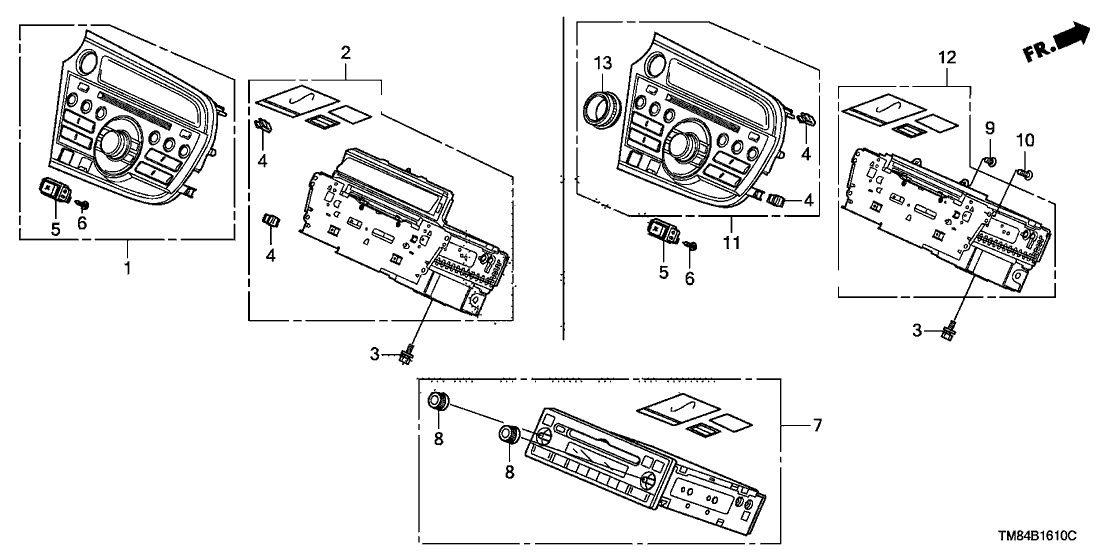 Honda 39105-TM8-A01 Screw