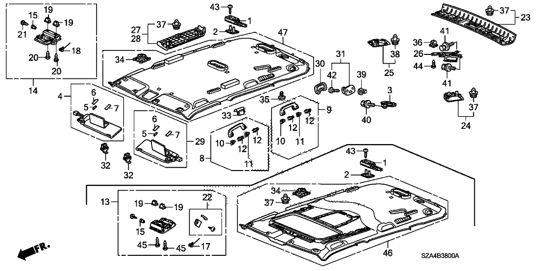 Honda 83256-SZA-A01 Cam Set, Lock