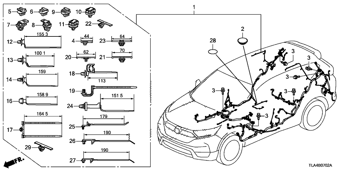 Honda Crv Body Parts Diagram Top 7 Videos And 70+ Images