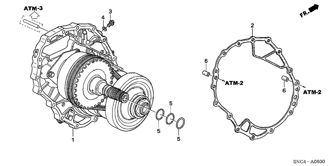 Honda 21300-RPS-020 Plate, Intermediate