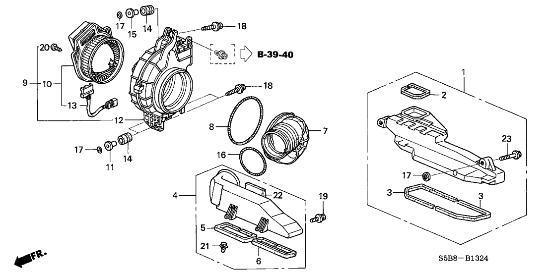 Honda 1J662-PZA-000 Spring, Outlet Duct