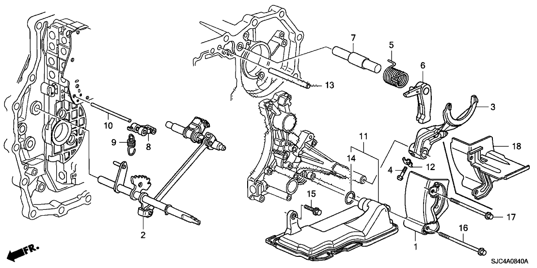 Honda 24000-RJF-T04 Shaft Assy., Change Control