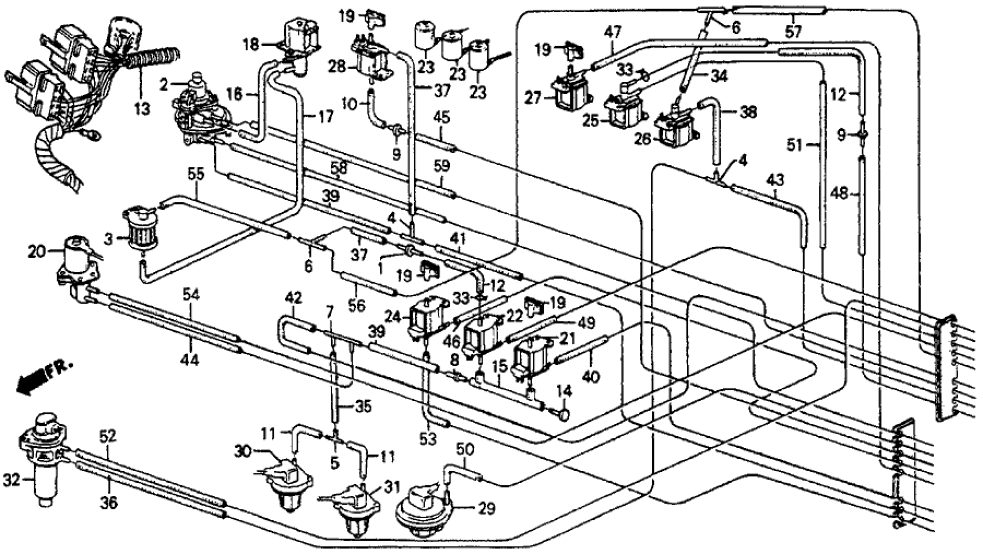 Honda 18740-PE1-721 Valve Assembly, Egr Control