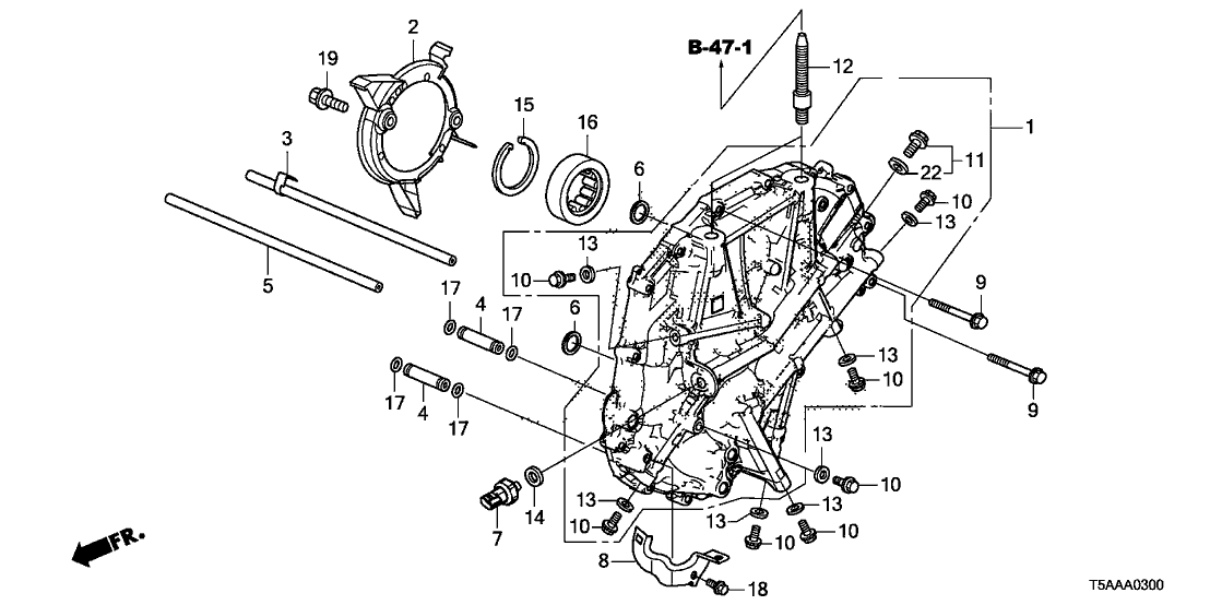 Honda 21245-65D-003 PLATE COMP,L SIDE