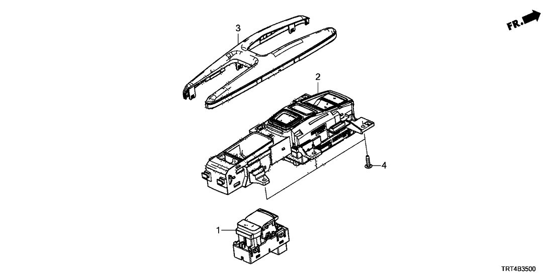 Honda 35355-TRT-A01 Sw, Epb&Brake Hold