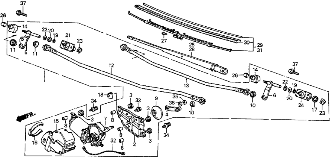 Honda 38402-SB0-672 Bracket