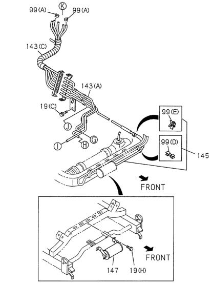 Honda 8-97135-793-2 Pipe, Vacuum