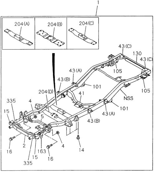 Honda 8-94386-948-1 Patch, L. (1St)