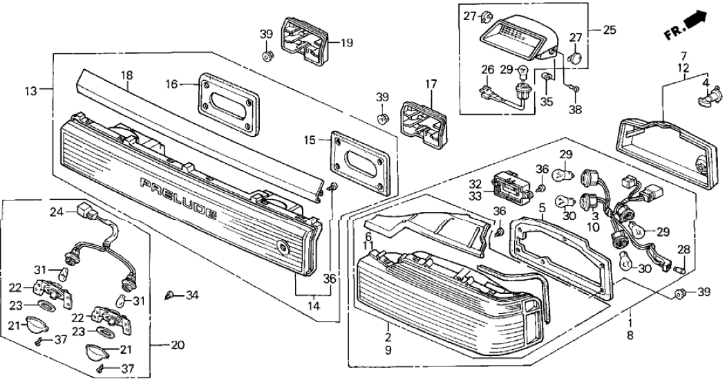 Honda 33502-SF1-A11 Wire, R.