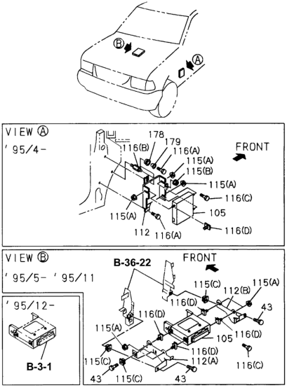 Honda 8-97030-212-0 Bolt (6X15) (L=53.6)