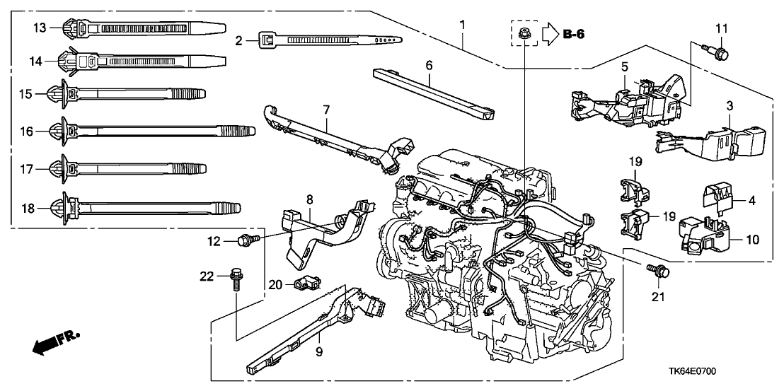 Honda 91727-RB0-003 Cover, Waterproof Connector