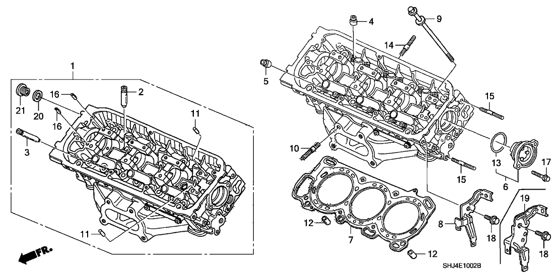 Honda 36533-RJA-J00 Stay, FR. Laf Sensor Connector