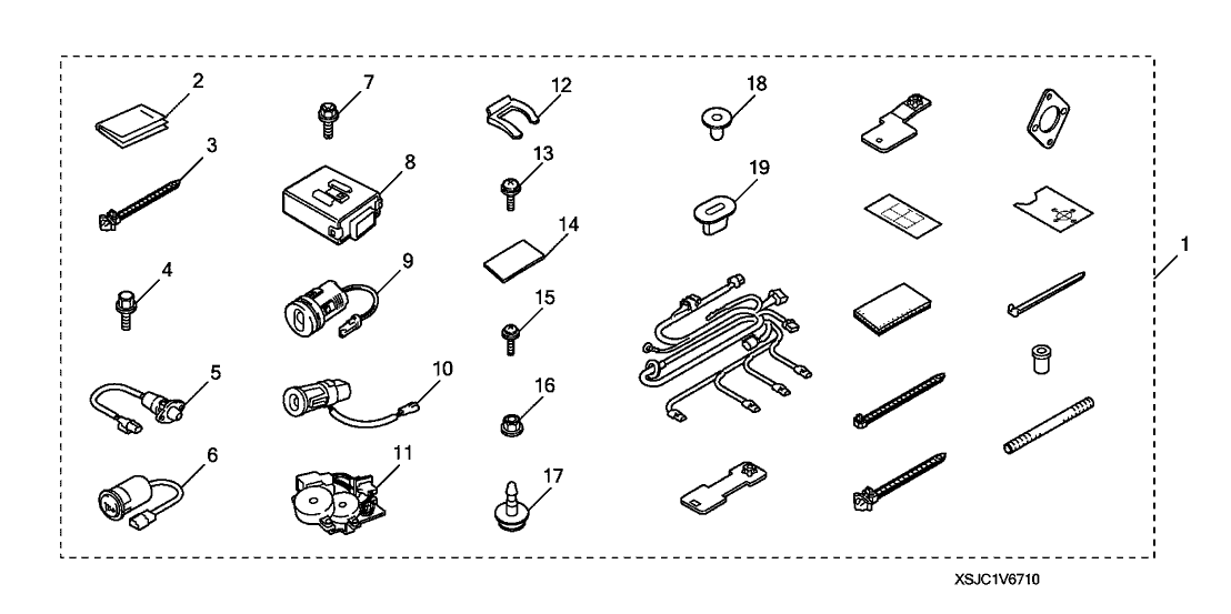 Honda 08V67-SJC-10081 O/M, Back-Up Sensor