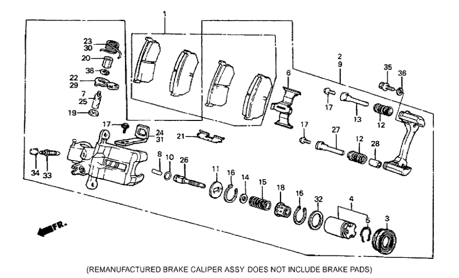 Honda 43267-SA5-951 Guide, L. Lever