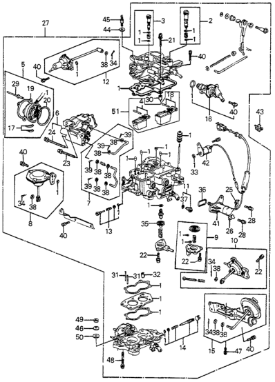 Honda 16026-PD2-661 Diaphragm Set, Choke