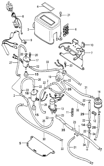 36024-689-791 Honda Tube Holder