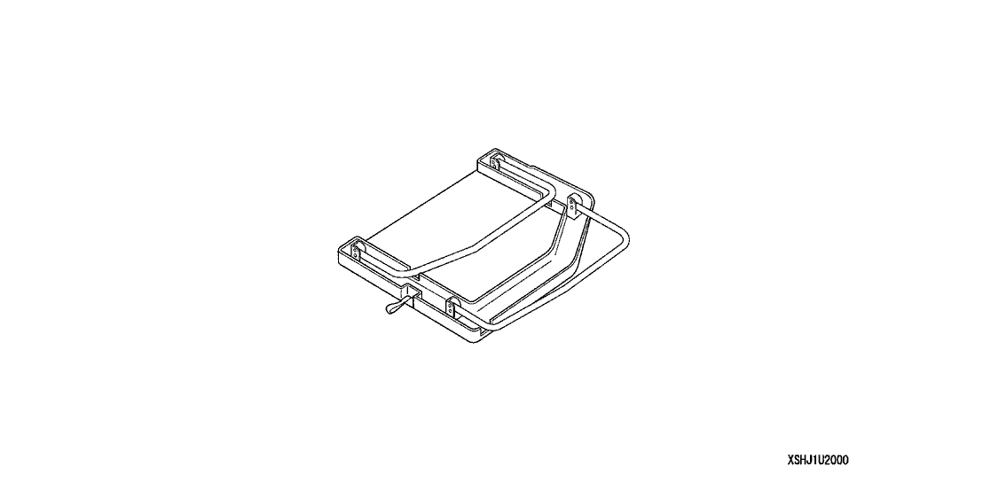 Honda 08U20-SHJ-140 Board, Cargo *G64L* (OLIVE)