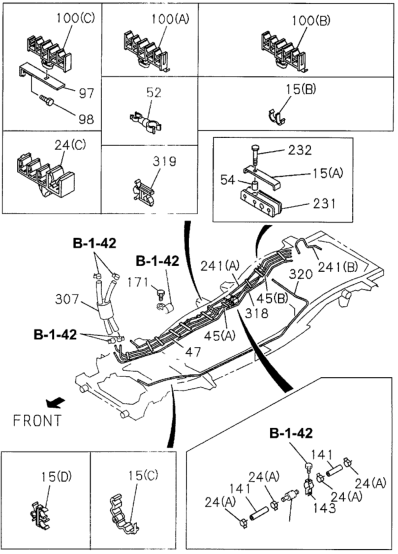 Honda 8-97131-237-0 Pipe, Evaporator
