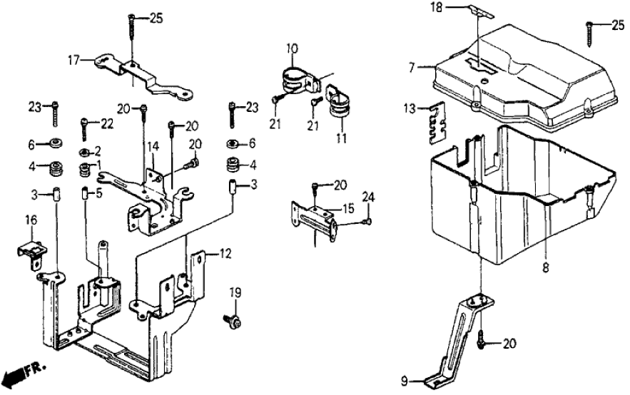 Honda 36227-PE1-812 Label, Control Box (No.2)