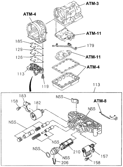 Honda 8-96016-534-0 Valve Assy., Control 8-96016-534-0 Honda Valve Assy., Control