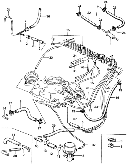 Honda 17420-PA5-685 Pipe, Install