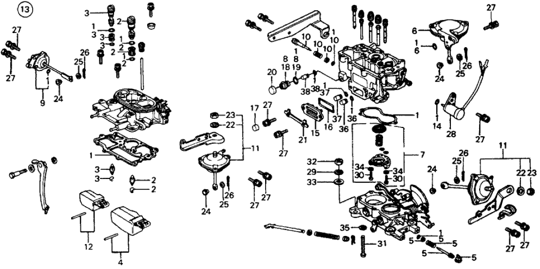 Honda 16192-657-300 O-Ring, Main Jet