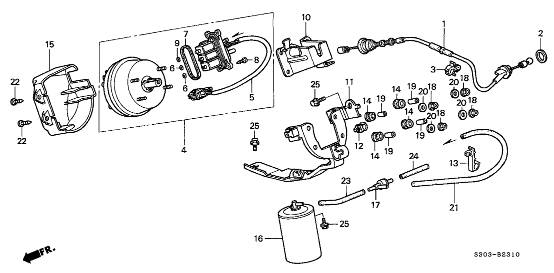 Honda 36613-P5M-A00 Stay, Actuator