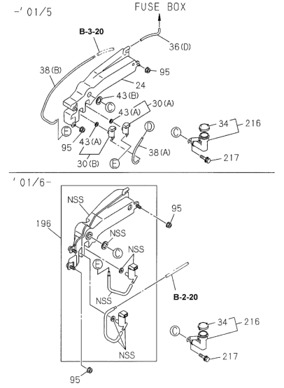 Honda 8-97178-926-0 Hose, Joint Tank