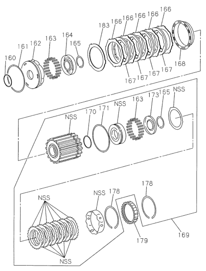 Honda 8-96041-122-0 Drum, Clutch (Bnd)