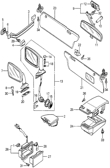 Honda 88159-688-672 Base, Control