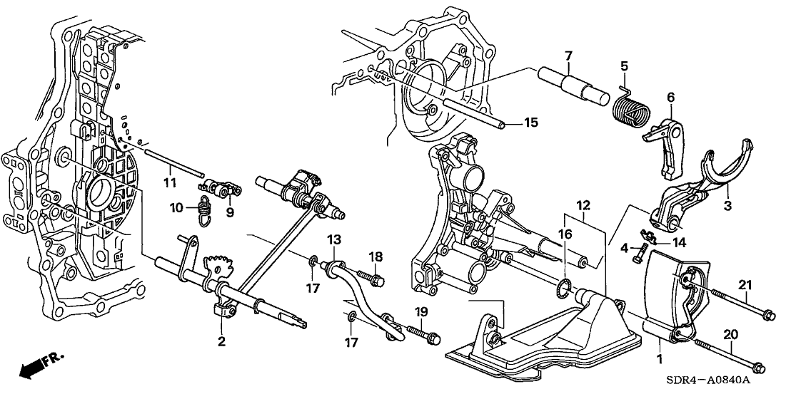 Honda 21214-RDK-000 Plate, Oil Separate