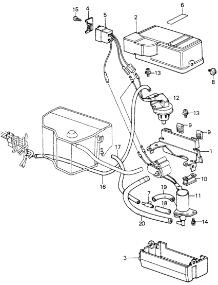 Honda 36183-PA5-701 Switch Assy., Vacuum (C-140)