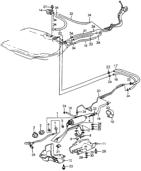 Honda 16702-PD6-003 Cap, Muffler