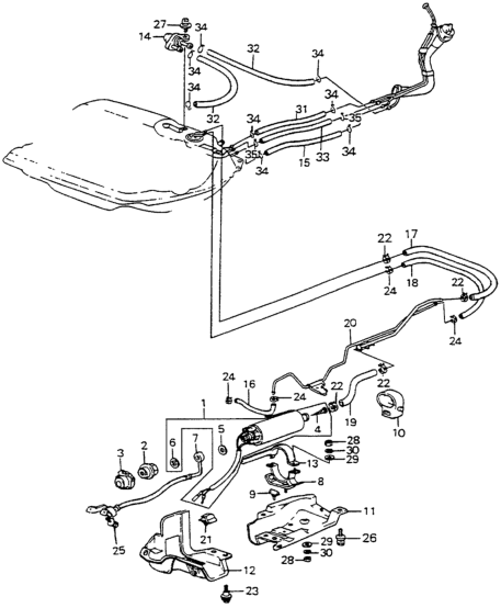 Honda 17703-SD7-930 Hose, Fuel Tank Suction