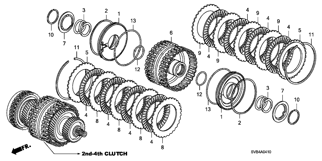 Honda 22643-RPC-004 Plate, Clutch (2.0MM)