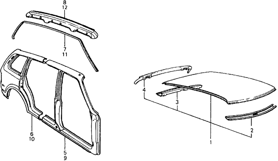 Honda 70402-663-671ZZ Panel, L. RR. (Outer)