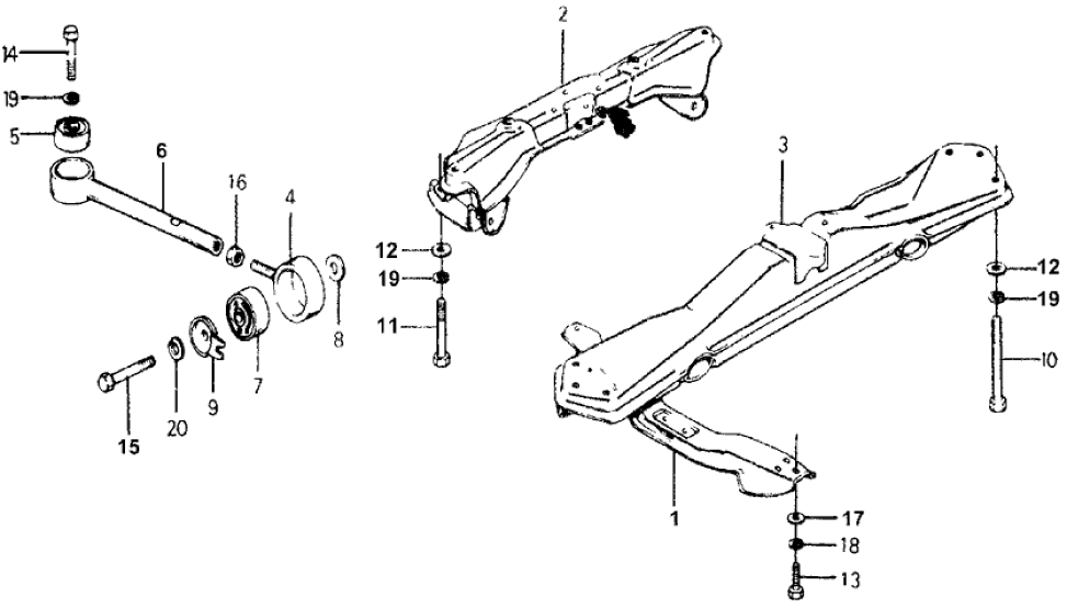 Honda 50838-659-000 Washer B, Torque Rod