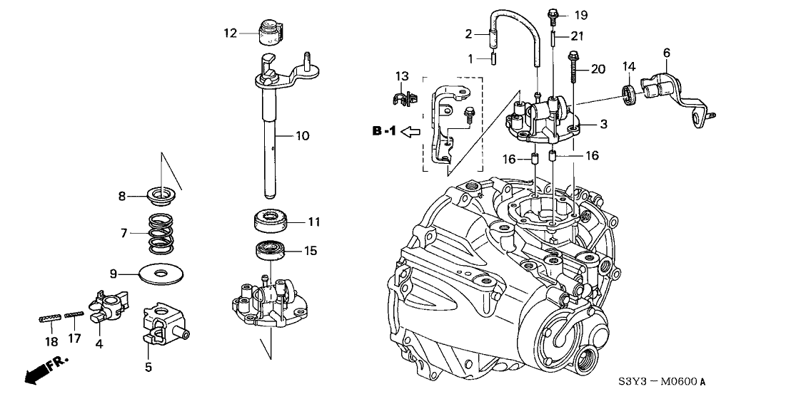 Honda 24467-PHR-000 Plate, Select Spring