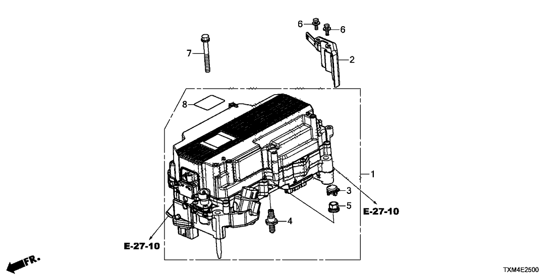 Honda 1B000-6L2-A21 PCU ASSY. (REWRITABLE)