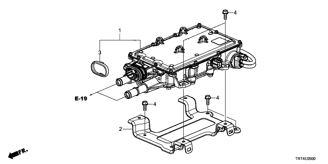 Honda 1C860-5WM-A00 Bracket Comp, DC-DC