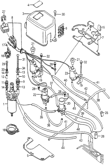 Honda 36041-PA6-661 Wire Assy.