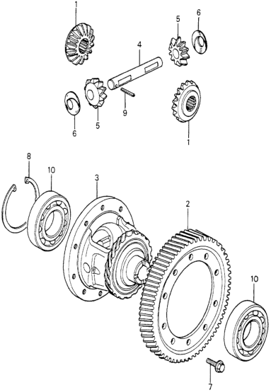 Honda 41233-PB6-911 Gear, Final Driven