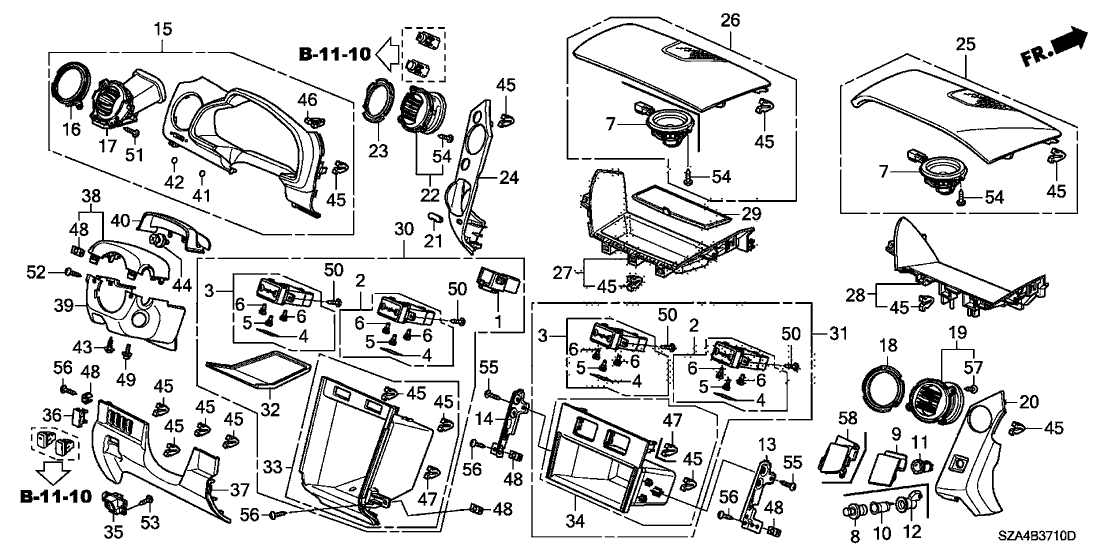 Honda 93903-14410 Screw, Tapping (4X16)