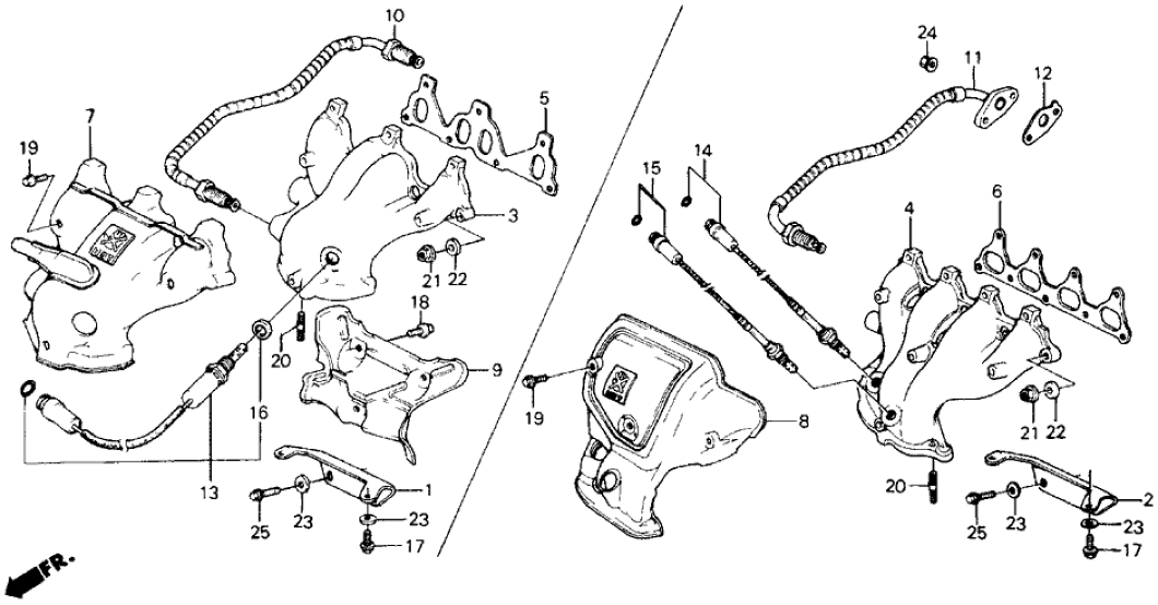 Honda 18120-PK1-020 Cover, Exhuast Manifold