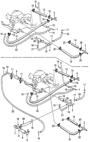 Honda 17321-689-660 Joint, Four-Way