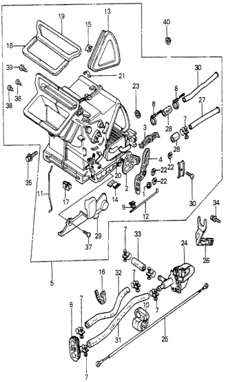 Honda 38989-688-941 Collar, Divide Sensor Rod