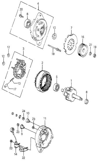 Honda 31119-PC1-004 Insulator, Terminal