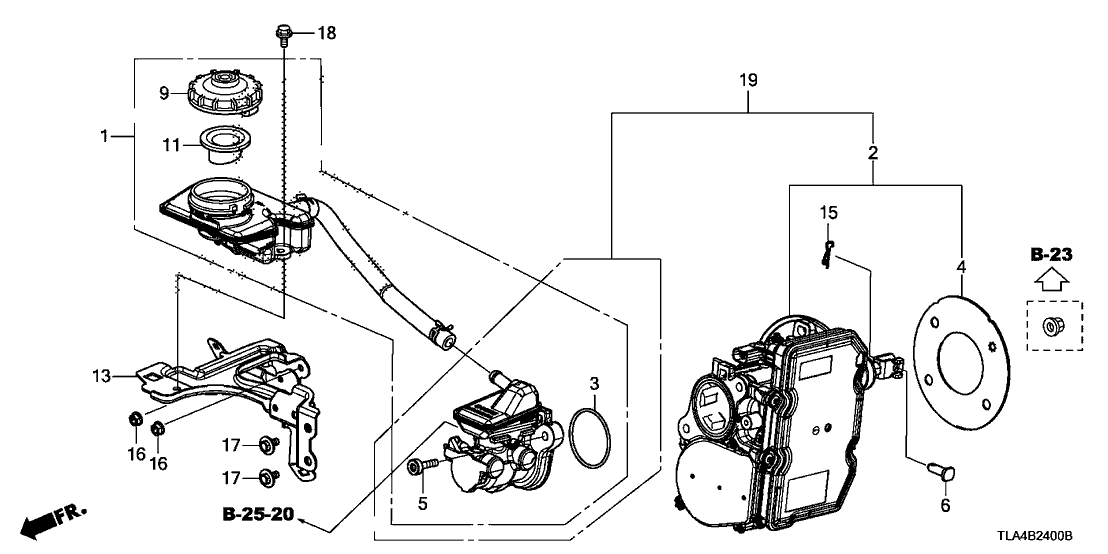 Honda 46197-TLA-A01 Screw, Master Cylinder